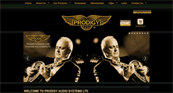 Desktop Screenshot of prodigystrings.com
